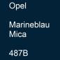 Preview: Opel, Marineblau Mica, 487B.